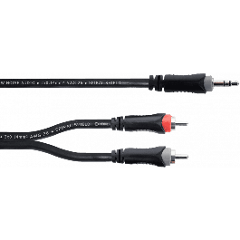 Cable Y Mini-Jack Estéreo / 2 Rca 5 M Precio: 13.50000025. SKU: B1BYSCW5EM
