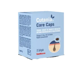 Vetnova Cutania Care Caps Suplemento para Mantenimiento de la Función Dérmica en Perros y Gatos 75 Cápsulas Precio: 21.89. SKU: B1K33A38WV