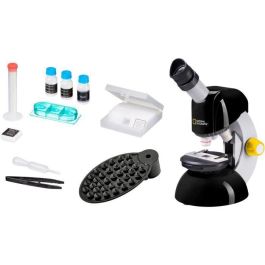 National Geographic Kit Telescopio Refractor 50mm (18-29x) + Microscopio Infantil (40-640x) con 3 Objetivos LED