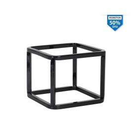 Soporte de metal cuadrado negro 12x1 cm, paquete de 50 - Inde (2 Unidades) Precio: 13.50000025. SKU: B1AWZAR4QH