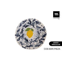 Plato Postre 20 cm "Limoi" Brillo - La Mediterranea (12 Unidades) Precio: 28.49999999. SKU: B1GYP97A84