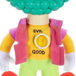 Jakks Pacific Peluche interactivo Krusty de Los Simpson con sonidos, voz multilingüe y pilas incluidas