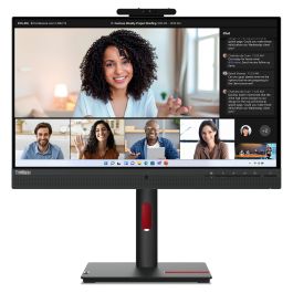 Lenovo ThinkVision T24mv-30 Monitor 23.8" 1920x1080 FHD IPS 75Hz 4ms HDMI DP USB-C Altavoces Negro