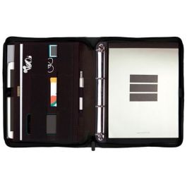 Finocam Portadocumentos con Cremallera y Anillas A4, Modelo J964, Poliéster Negro Precio: 36.49999969. SKU: B1B7YPAP5Z