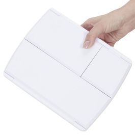 Cosmetic Club Espejo Led con Almacenamiento para Cosméticos, 24x19x6 cm