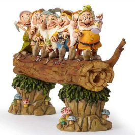 Enesco Figura Disney Los Siete Enanitos de Resina Pintada a Mano, 21 cm