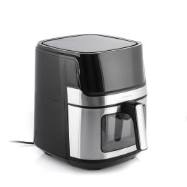 Freidora de Aire InnovaGoods Fryinn View 6500 Negro 1700 W 6,5 L Acero Inoxidable Freidora de Aire InnovaGoods Fryinn View 6500 Negro 1700 W 6,5 L Acero Inoxidable