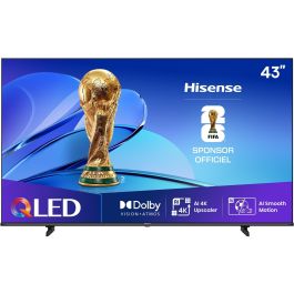 Hisense AAATG37444 Televisor QLED 43" (108 cm) 4K UHD 3840x2160 Smart TV 3 HDMI 2.1 WiFi Precio: 394.99000057. SKU: B17JFDBMPF