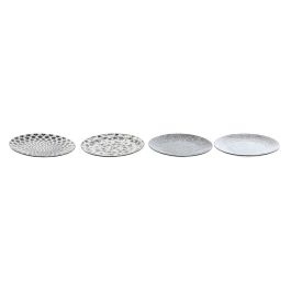 Set de Platos Home ESPRIT Azul Blanco Porcelana 27 x 27 x 2 cm