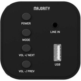 Majority MAJ1687955433878 Barra de sonido K2 con subwoofer inalámbrico negro