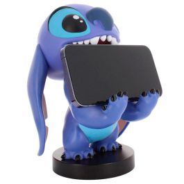 Cable Guy Soporte Sujeción Smiley Stitch Disney 20cm para Mandos y Teléfonos PlayStation 5, Xbox Series, iPhone
