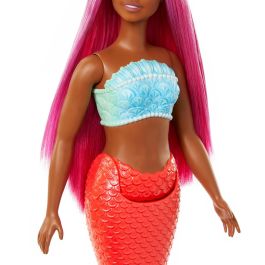 Barbie HRR02 Muñeca Sirena Dreamtopia Cola Rígida Surtida +3 Años