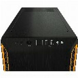be quiet! PURE BASE 600 Midi Tower PC, Negro/Naranja con Ventana, Compatible ATX/micro ATX/Mini-ITX