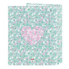 Carpeta f. 4 anillas 35mm lomo ancho safta "cuore" 27x33x6 cm Carpeta f. 4 anillas 35mm lomo ancho safta "cuore" 27x33x6 cm