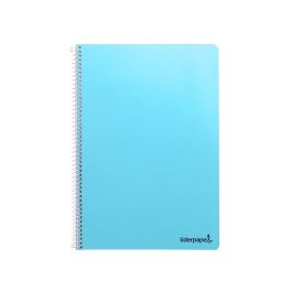 Cuaderno Espiral Liderpapel Folio Smart Tapa Blanda 80H 60 gr Pauta 3,5 mm Con Margen Colores Surtidos 10 unidades