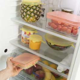 Set de 10 Tapas de Cocina Reutilizables y Ajustables Lilyd InnovaGoods