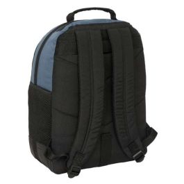 Mochila Escolar BlackFit8 California Azul Negro 32 x 42 x 15 cm
