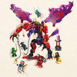 LEGO 71832 NINJAGO Thunderfang: Dragón del Caos - Set de Construcción para Niños de 8 Años en Adelante