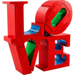 LEGO 31214 Art LOVE Set de Construcción para Adultos - Decoración y Regalo para Parejas
