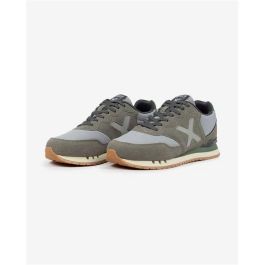 Zapatillas Casual Hombre Munich Dash 262 Gris Oliva M
