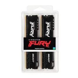 Kingston FURY Beast Módulo de Memoria RAM DDR4 64GB (2x32GB) 3200MHz CL16 DIMM para PC Intel XMP AMD Ryzen Disipador Bajo Perfil