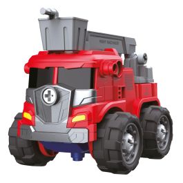 Tachan Robot Armable Rojo 3En1 27 Pzas T01026