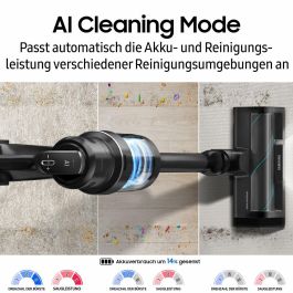 Samsung Aspiradora de Escoba Inalámbrica BESPOKE AI Jet Lite Pet VS80F28ELP 770 W 280 W Succión 60 min Autonomía Gris