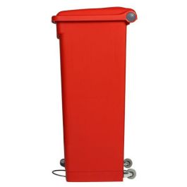 PROBBAX - SO-1290-RED - Cubo con pedal - Rojo