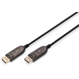 DIGITUS DisplayPort AOC Hybrid Glasfaserkabel. UHD 8K. 20m