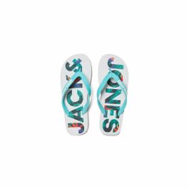 Chanclas para Hombre Jack & Jones FWLOGO PALM PRINT 12230642 Gris Precio: 14.88999985. SKU: S2026408