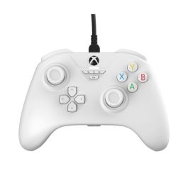 Snakebyte GAMEPAD BASE X Gamepad con Control Analógico y Conexión USB Alámbrica para Xbox y PC, Blanco
