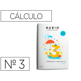 Cuaderno Rubio A4 Habilidades Matematicas (+3 Años) Precio: 5.69000016. SKU: B1D5XX97EZ