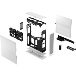 Fractal Design FRA1690884278854 Caja Mini Torre Ridge White mITX PCIe 4.0 Blanco Fractal Design FRA1690884278854 Caja Mini Torre Ridge White mITX PCIe 4.0 Blanco