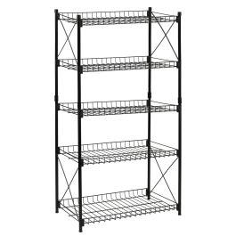 Estantería de Metal 5 Niveles 52x34x110 cm - Confortime (2 Unidades)
