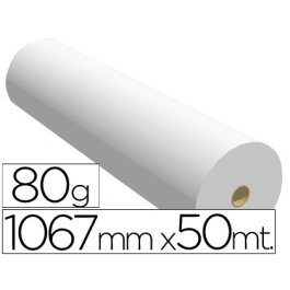 Navigator Papel Reprografia para Plotter 1067mmx50mt 80gr Ink-jet Blanco Precio: 17.5000001. SKU: B1CFTREDPK