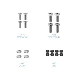 TooQ VMA0200-B Adaptador de Soporte VESA 200x200, 200x100, 100x200 para TV 23-42" hasta 30 kg Negro TooQ VMA0200-B Adaptador de Soporte VESA 200x200, 200x100, 100x200 para TV 23-42" hasta 30 kg Negro