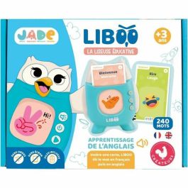 E-reader Liboo - JADE - Francés - Inglés - 240 Palabras - Juego Educativo - Pilas Incluidas - Vocabulario - Aprendizaje - Diseño Francés