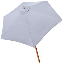 Parasol terraza 300 cm con mástil de madera 4,8 cm color gris Precio: 57.95000002. SKU: B14SHY4VAE