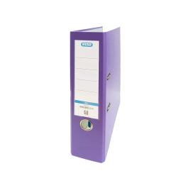 Elba Archivador de Palanca Rado Top Folio, Lomo 80 mm, Violeta, Tamaño Folio