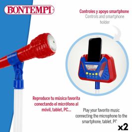 Juguete Musical Bontempi 37 x 105 x 37 cm (2 Unidades) Juguete Musical Bontempi 37 x 105 x 37 cm (2 Unidades)