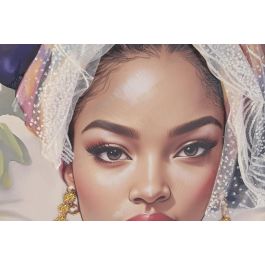 DKD Home Decor Cuadro Colonial Multicolor 62 x 122 x 4 cm (2 Unidades) Lienzo MDF