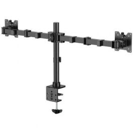 AISENS - SOPORTE DE MESA ECO GIRATORIO E INCLINABLE PARA MONITOR/TV 20KG (3 PIVOTES, 2 BRAZOS) DE 17-35, NEGRO AISENS - SOPORTE DE MESA ECO GIRATORIO E INCLINABLE PARA MONITOR/TV 20KG (3 PIVOTES, 2 BRAZOS) DE 17-35, NEGRO