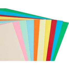 Cartulina Liderpapel A3 180 gr-M2 10 Colores Surtidos Paquete 100 Hojas