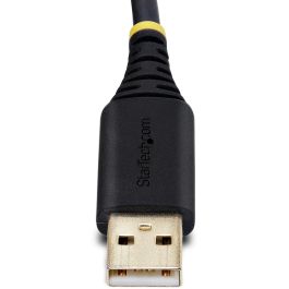 Cable USB Startech 1P3FFCB-USB-SERIAL Negro 1 m