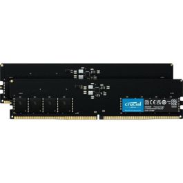 Memoria RAM CRUCIAL DDR5 - Kit de 128 GB (2 x 64 GB) - 5600 MT/s - CL46 Precio: 392.49999965. SKU: B1FAXJZ7PS