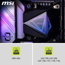 MSI MAG Coreliquid I240 Sistema de refrigeración líquida AIO Negro 12 cm