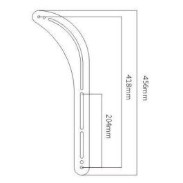 Vivolink Soporte para barra de sonido de 32"-70" hasta 15 kg. Montaje directo en pantalla, superior o inferior
