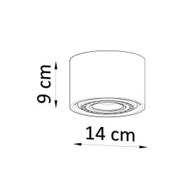 Lámpara de Techo "Basic" [SOL-SL.0881]