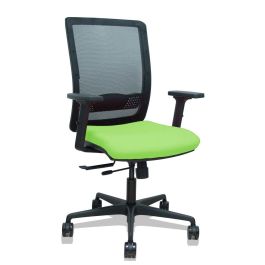 PIQUERAS Y CRESPO Silla Haches traslack malla negra asiento bali pistacho brazos 2D ruedas 65mm Precio: 310.4999997. SKU: B18CTGM643