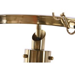 DKD Home Decor Lámpara de Techo Moderna Dorada Metal Cristal 66 x 60 x 66 cm